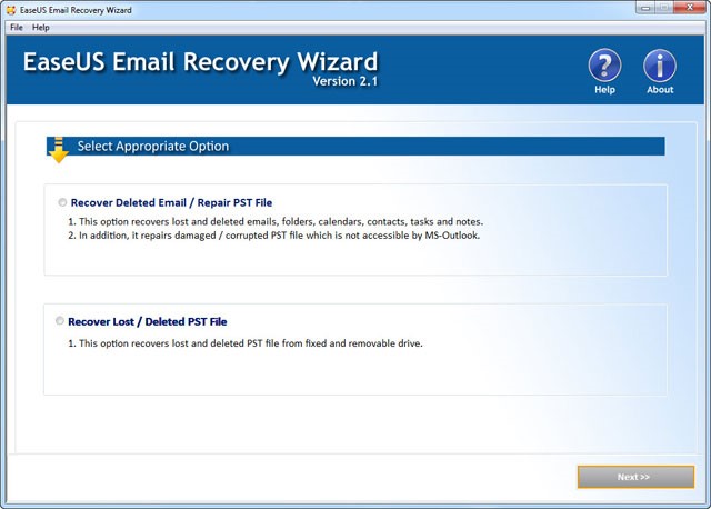 outlook email recovery